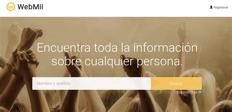 webmii buscador de personas|Buscar personas en Webmii.com